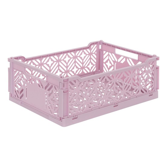 Cagette pliable arry 40x30cm lilas