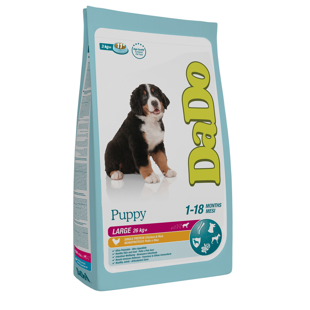 Puppy large breed chicken & rice 3 kg