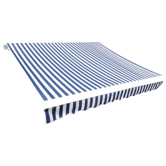 TOILE D AUVENT BLEU ET BLANC 3-(862662)