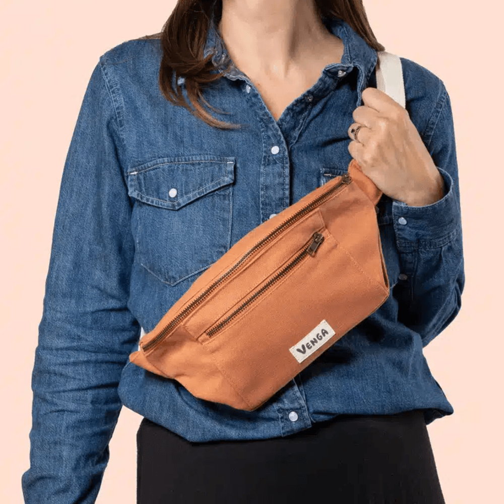 Sac banane terracotta silex - venga
