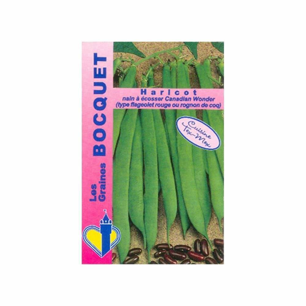 Haricot nain Ã  Ã©cosser Canadian Wonder 115g (