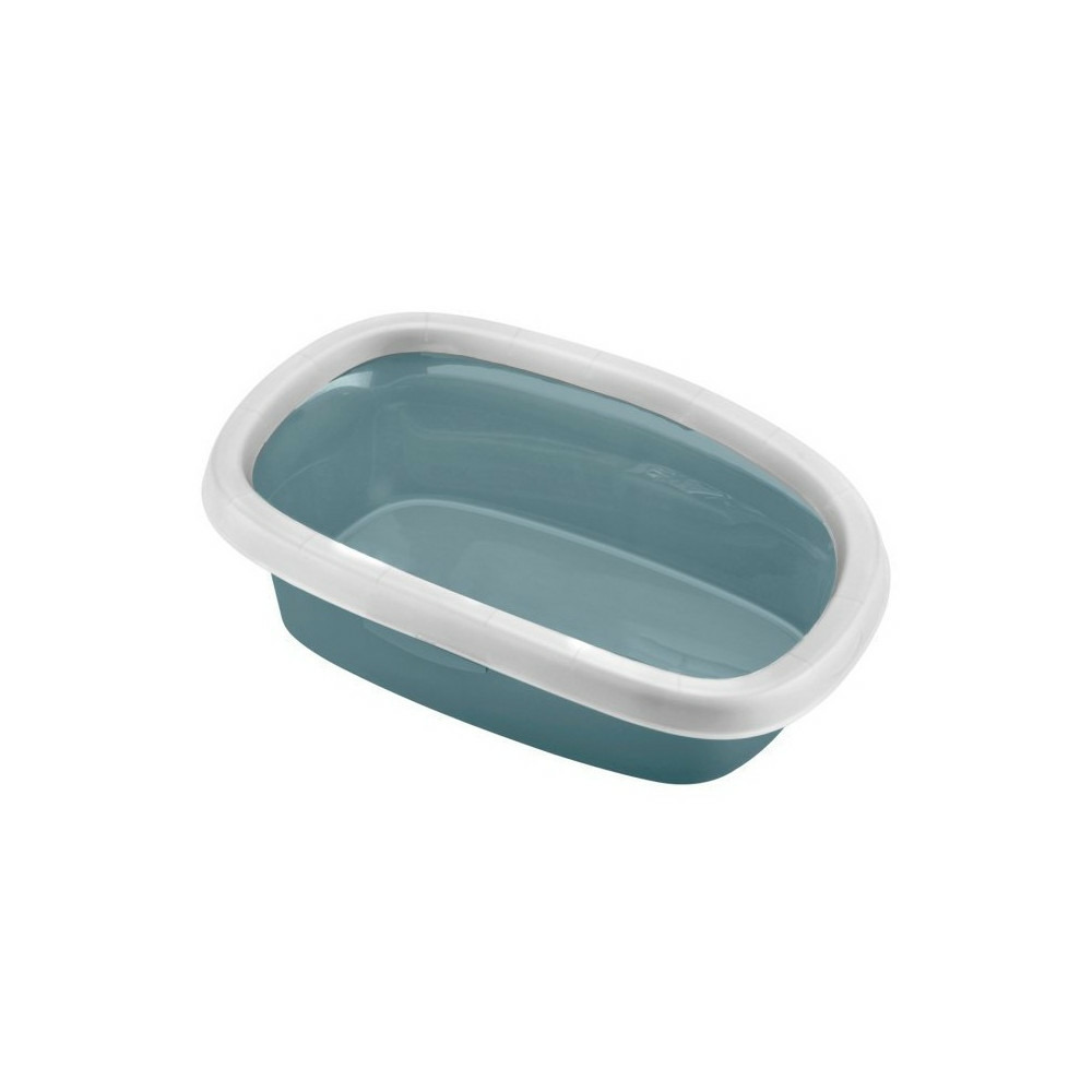 Bac a litière sprint 20 bleu acier 39 x 58 x 17 h pour chat