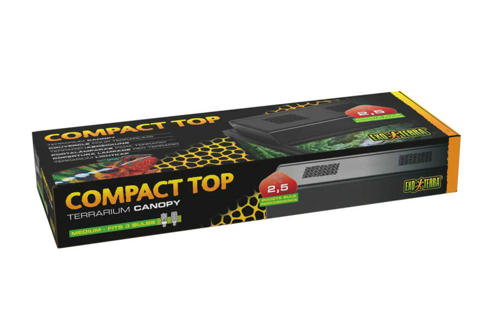 Compact top - 60 cm - eclairage pour reptiles