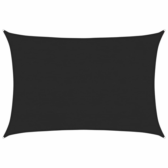 Voile d'ombrage 160 g/m² noir 5x6 m pehd