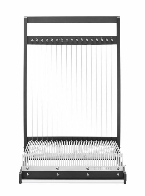 Guitare pâtisserie simple, noir, 636x441x(h)109mm - hendi