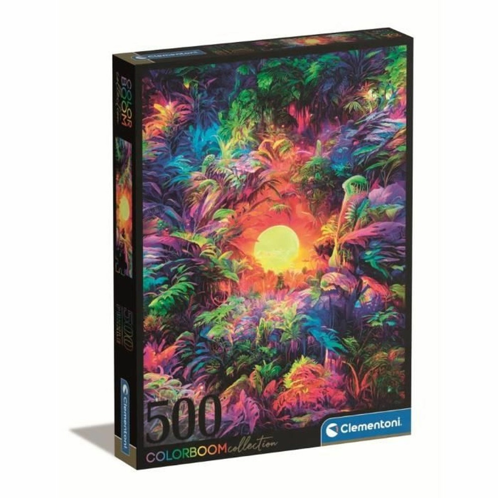 Clementoni - 500 p colorboom psychedelic jungle - 49 x 36 cm