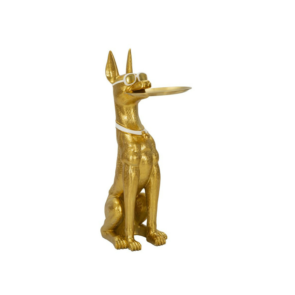 Vide-poche statue chien 