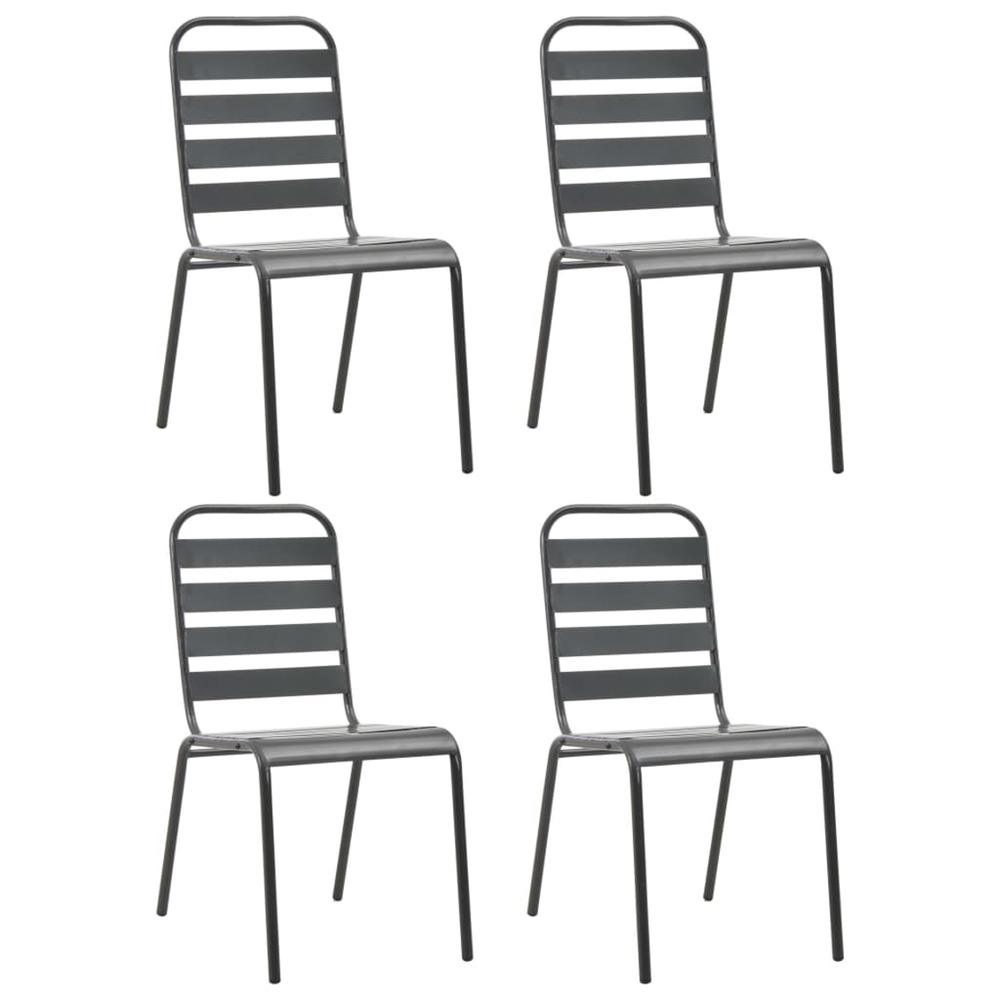 Chaises d'extÃ©rieur 4 pcs Design Ã 