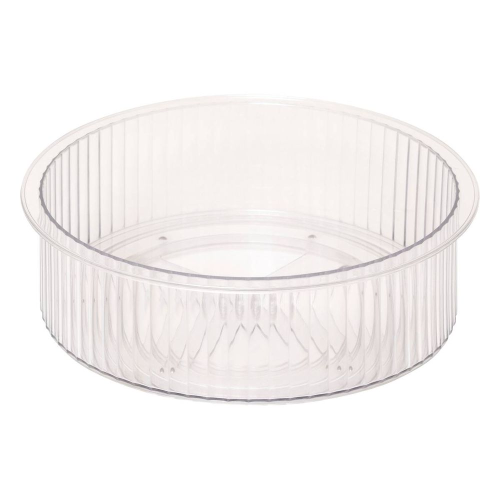 Organiseur rotatif streaks d23cm transparent