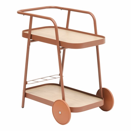 Desserte de jardin à roulettes en aluminium easiness