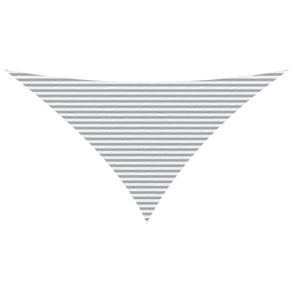 Voile d'ombre triangulaire 7 x 5 x 5 m 100 % polyester oxford