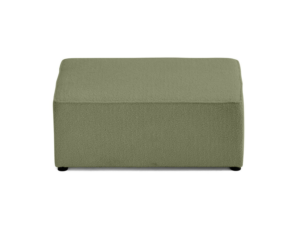Topaze - pouf - en tissu bouclette