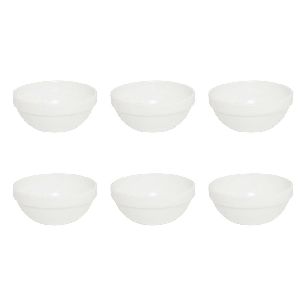Lot de 6 bols en verre 