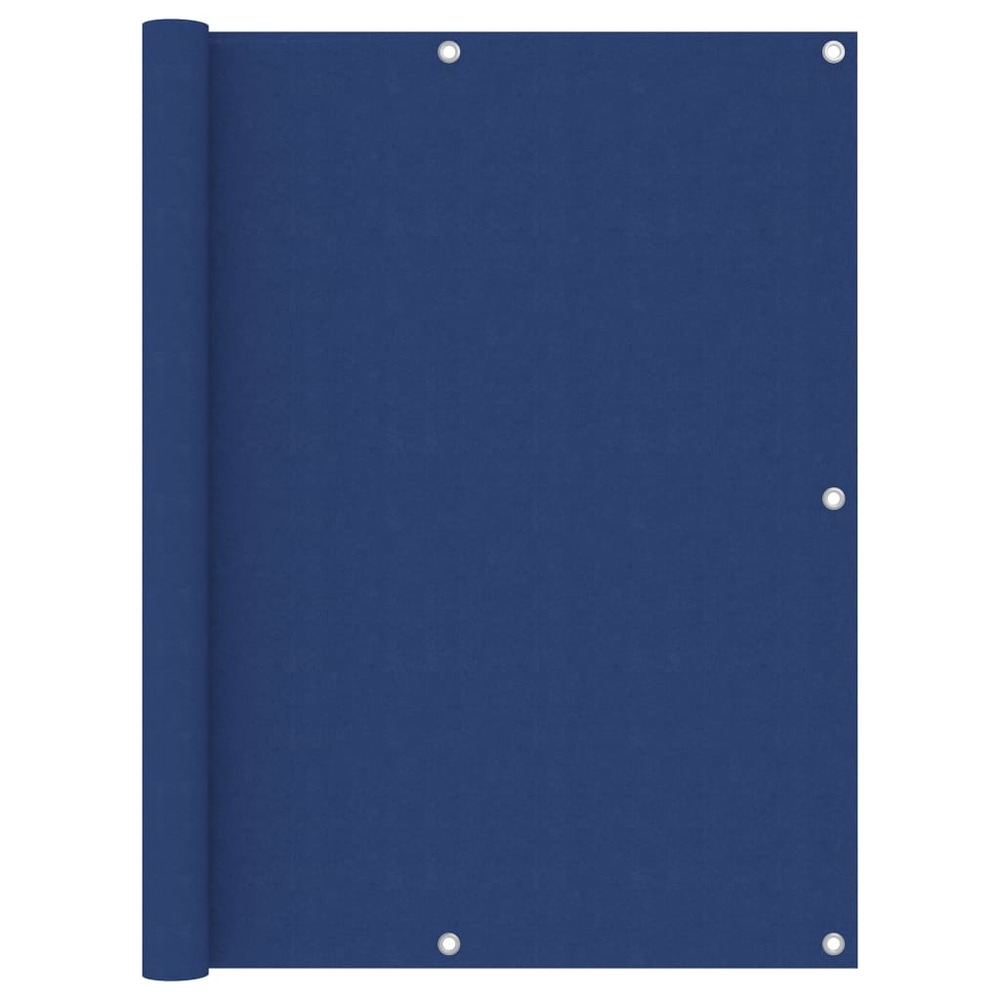 Écran de balcon brise pare vue protection confidentialité 120 x 500 cm tissu oxford bleu