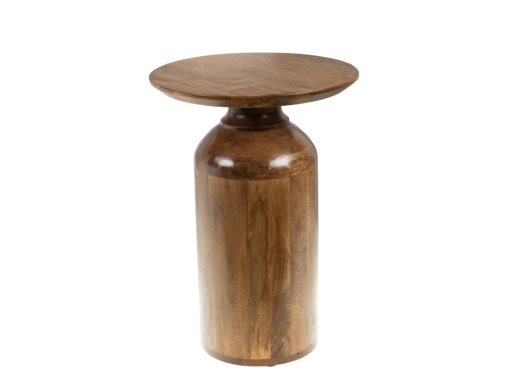 Bout de canapé joyau en manguier hauteur 56 cm