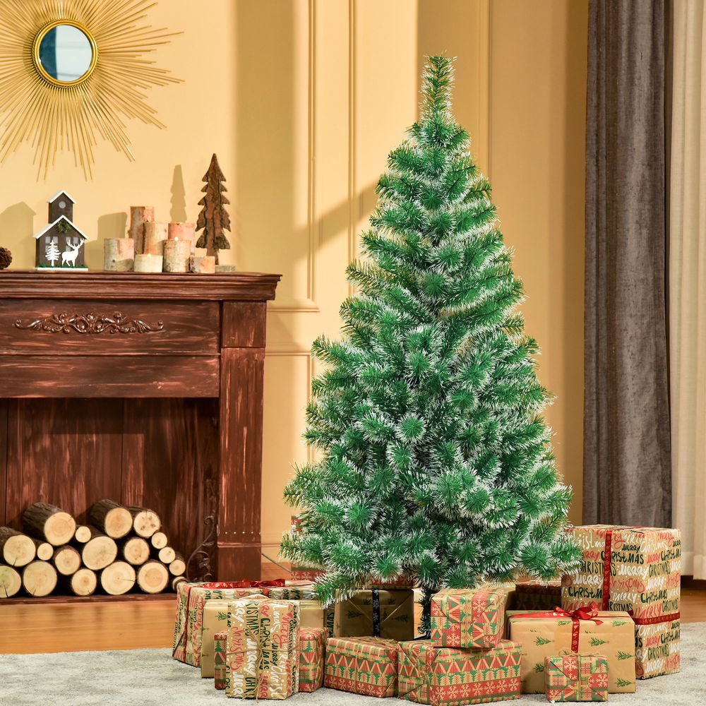 Arbre de noël artificiel en pet vert ø 75 x 150h cm
