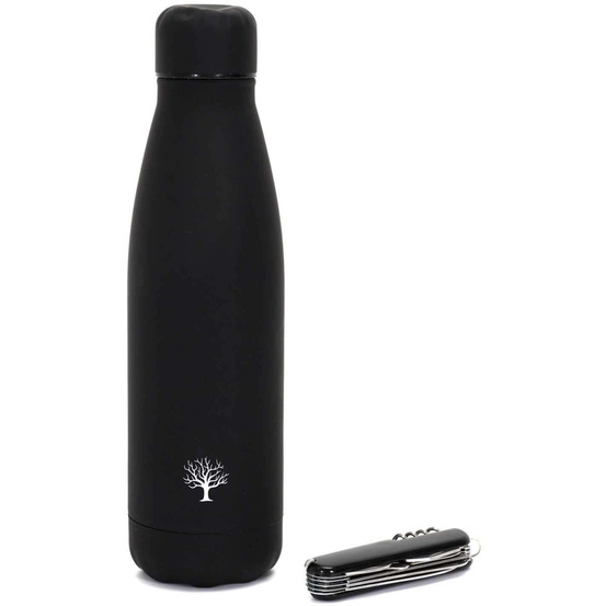 Coffret bouteille isotherme et couteau multiusage