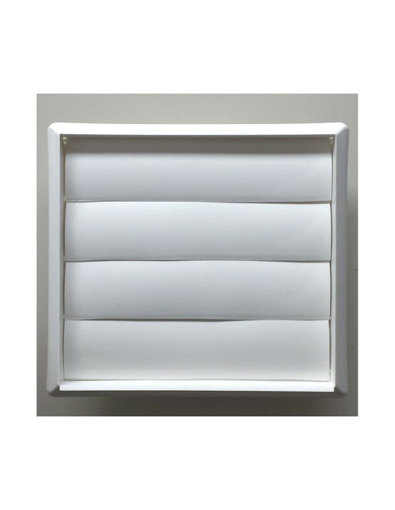 3 grille de ventilation pvc tube ø120mm o 16,5x18,5cm avec plaques mobiles