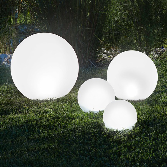 Esotec solarkugel pour le jardin multicolor set de 4 boules lumineuses outdoor 102615