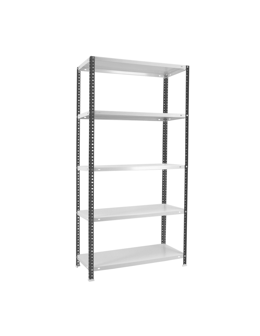 Etagère légère avec vis comfort mini 5/500 antracite/blanc antracite/blanc 1800x800x500 - simonrack
