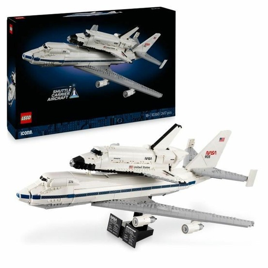 Lego icons shuttle carrier aircraft