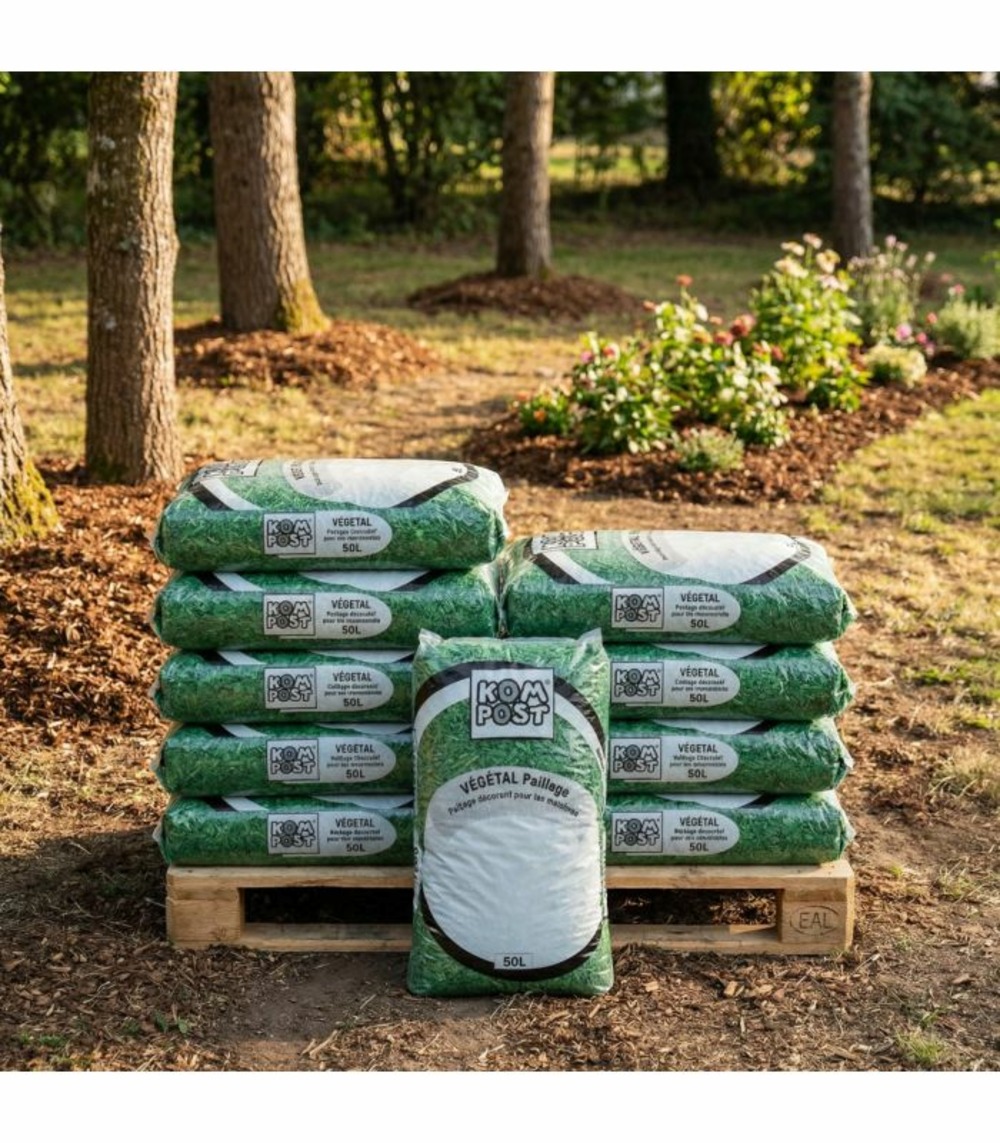 Paillis couleur vert aire de jeux r play 5/30mm, 10 sacs 50 l - rpl026-10x50