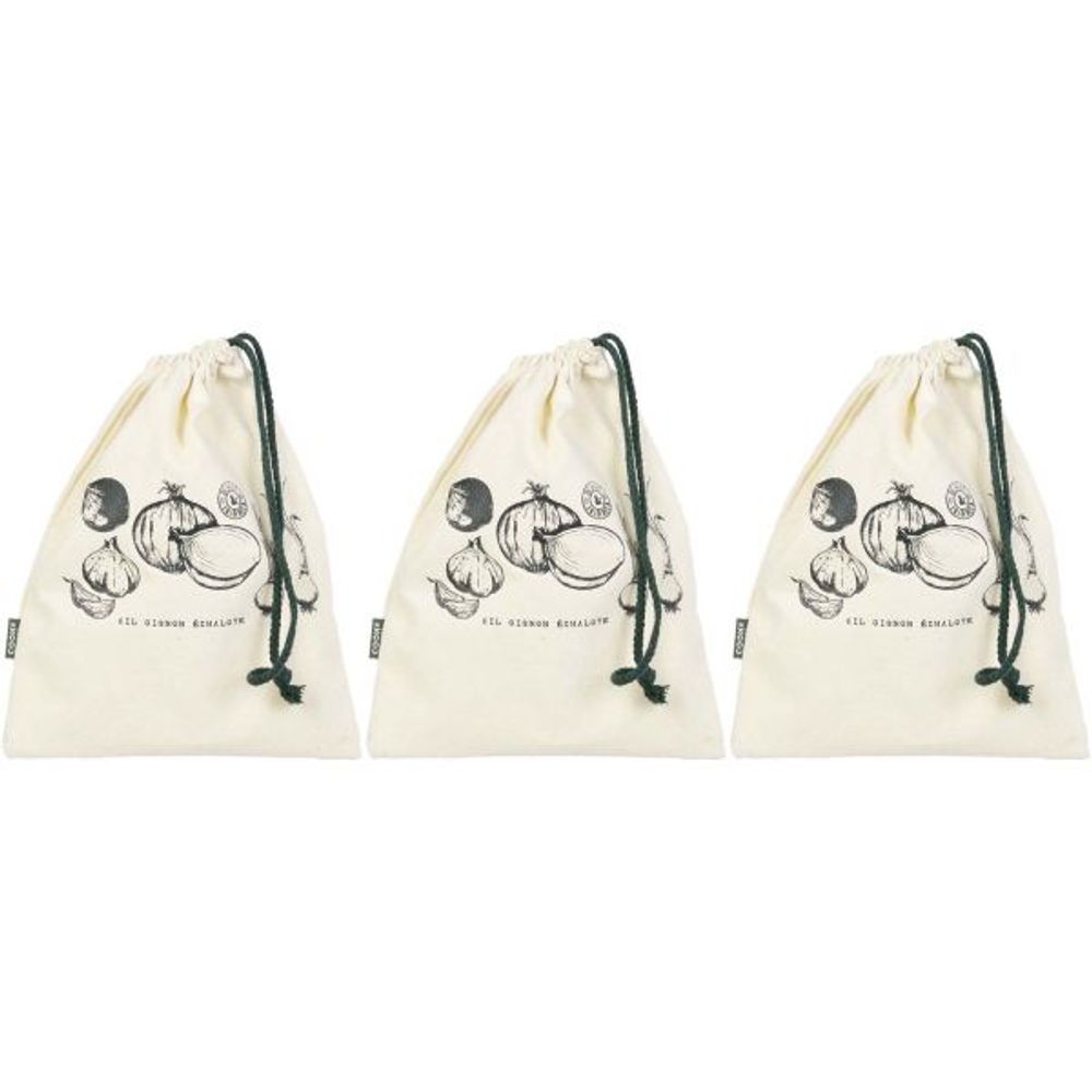 Sac de conservation réutilisable eco concept (lot de 3)