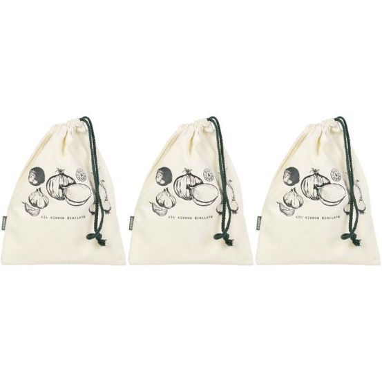 Sac de conservation réutilisable eco concept (lot de 3)