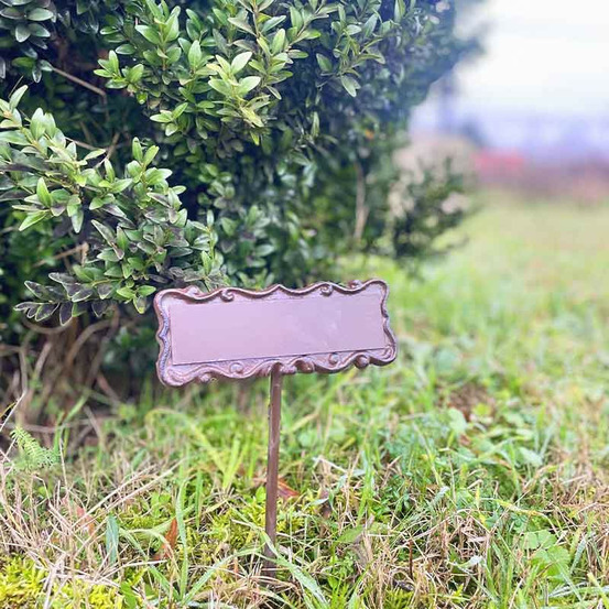 Ardoise - tuteur pic à planter 15x4x28cm