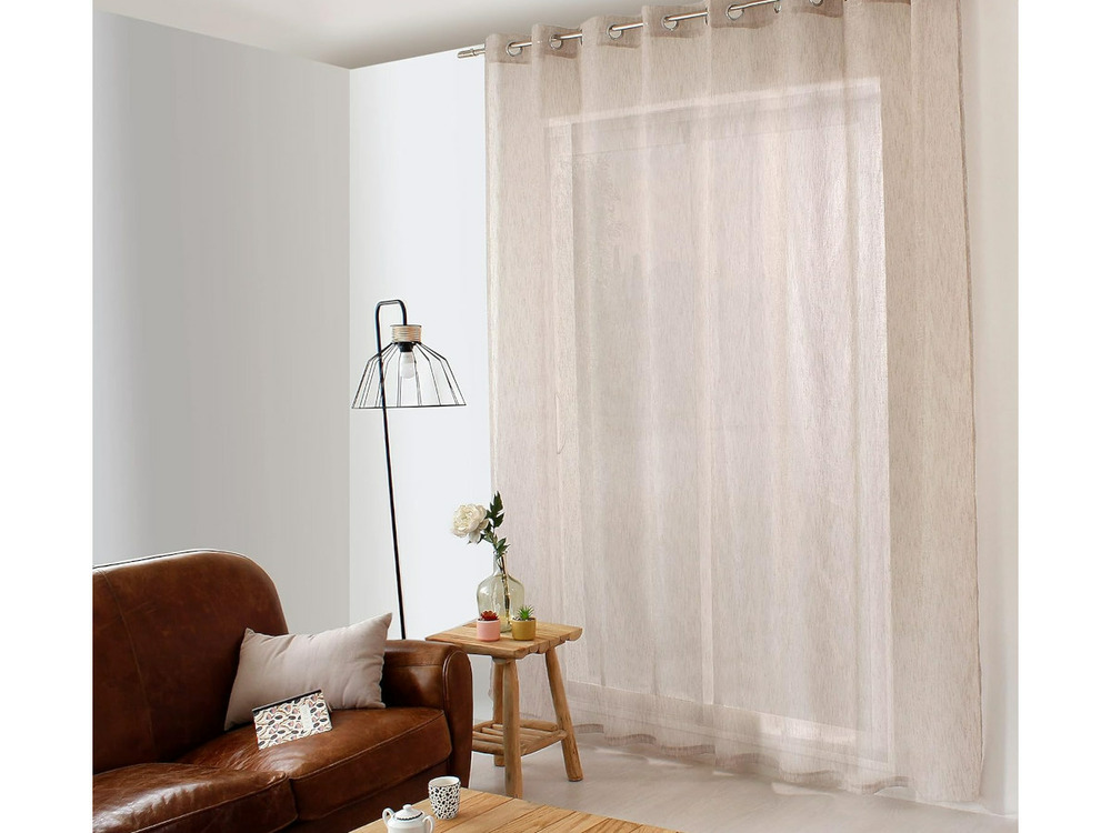 Voilage maya xxl naturel 300 x240 cm