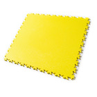 Dalles clipsables mosaik pvc - hyper résistantes jaune - garage, atelier - épaisseur 7mm "surface lisse"