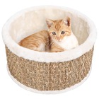 Panier pour chat rond 36 cm herbiers marins