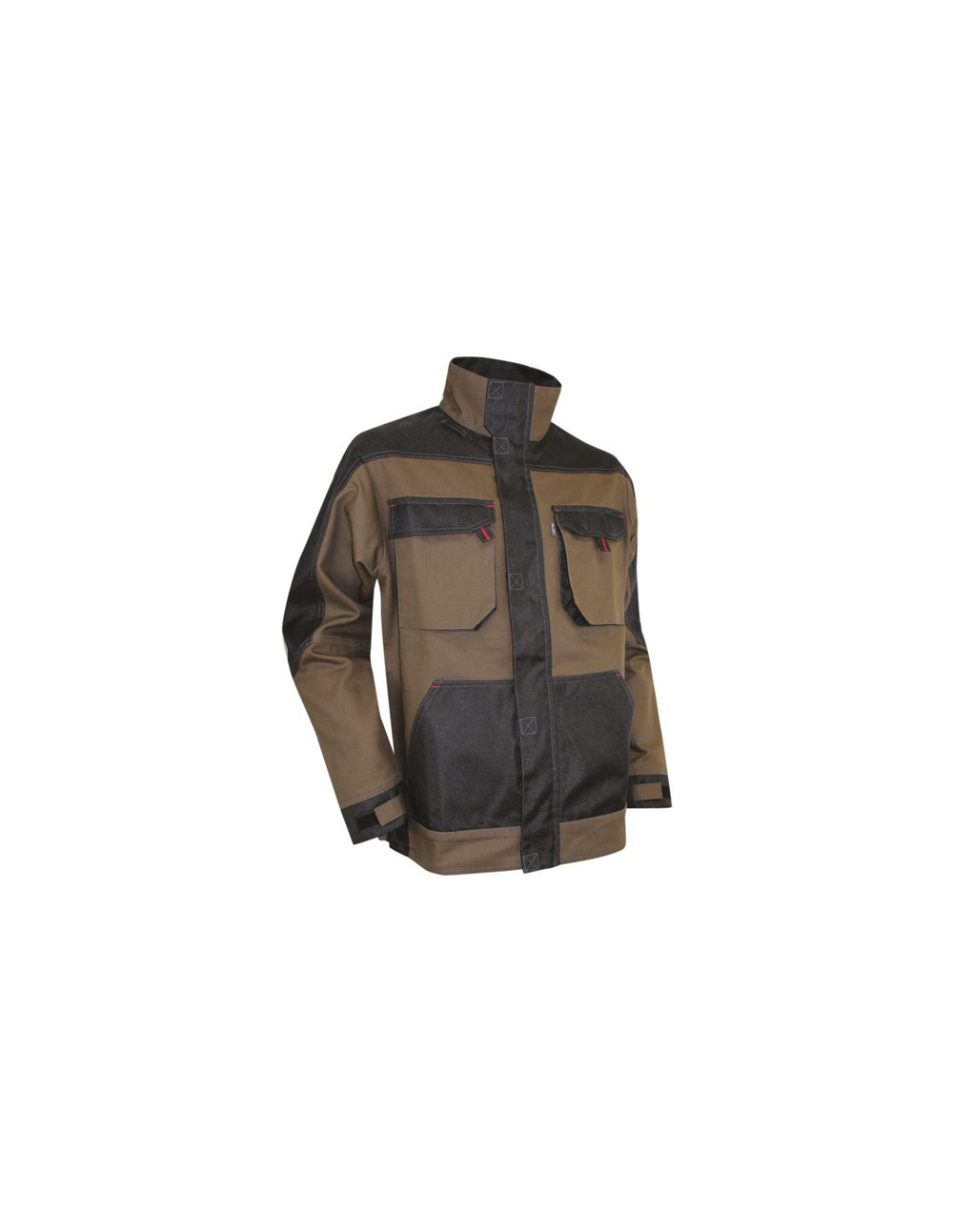 Veste résine taupe/noir - t.5