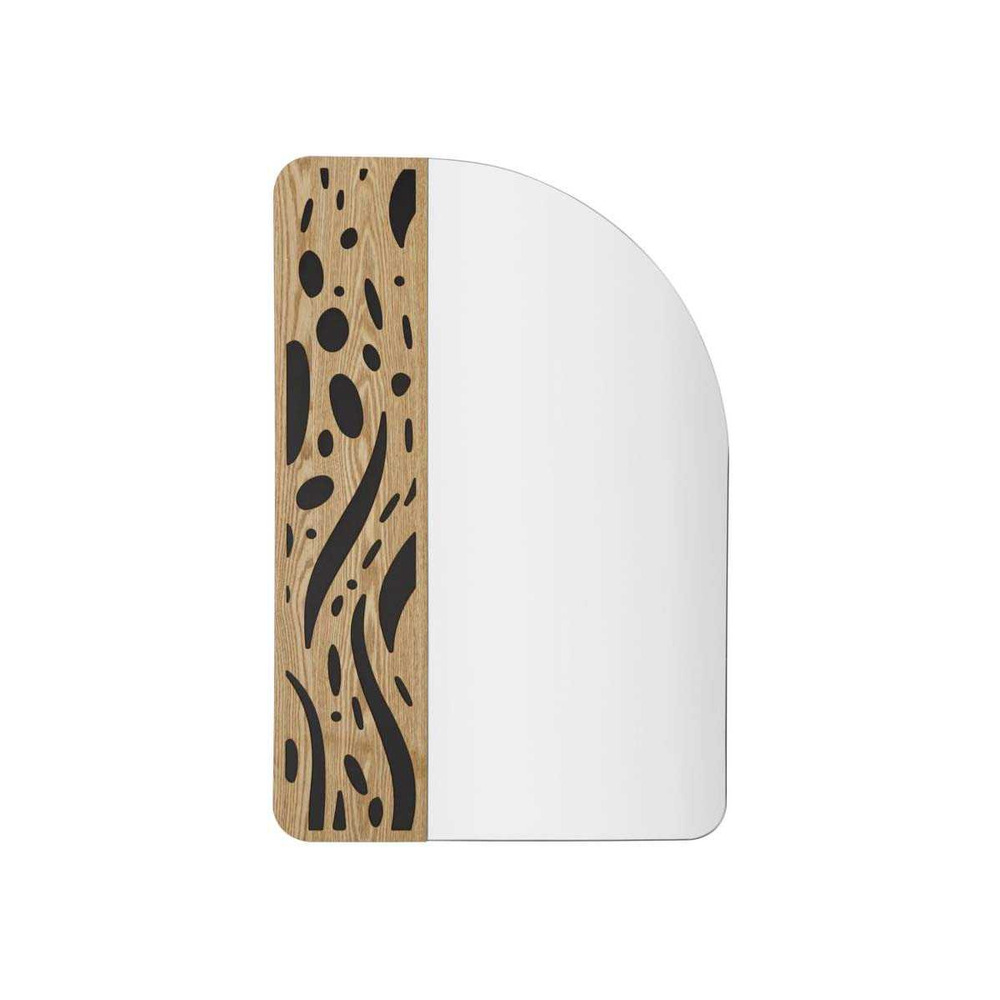 Miroir en verre et mdf terry 60 x 1 x 90 cm