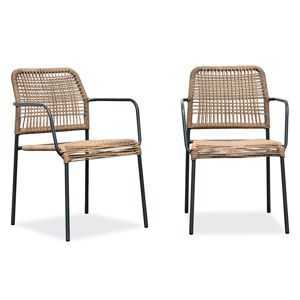 Lot de 2 fauteuils de jardin 