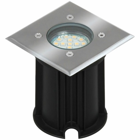 Projecteur led intégré au sol 3 w noir 5000.459