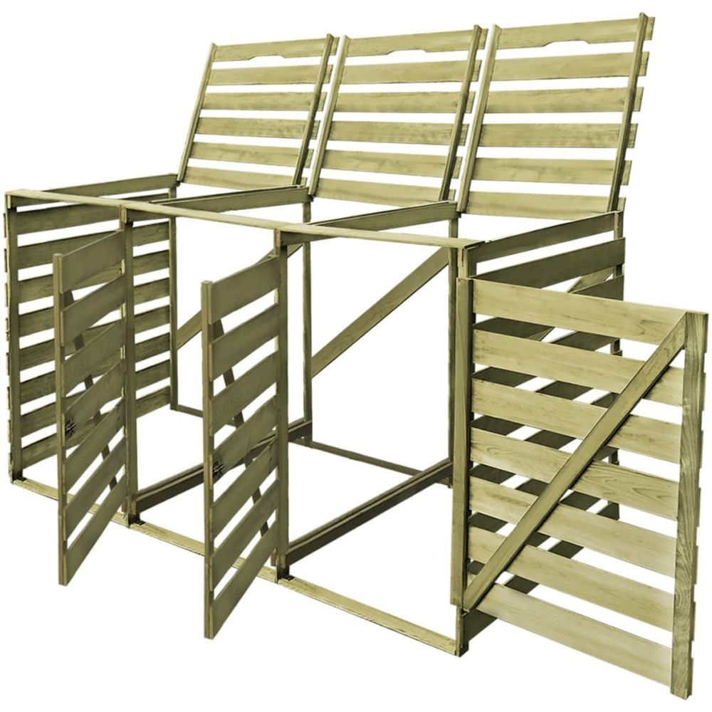 ABRI POUR POUBELLE TRIPLE 240-(862940)