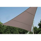 Voile d'ombrage triangulaire 5 m couleur taupe gss3500ta