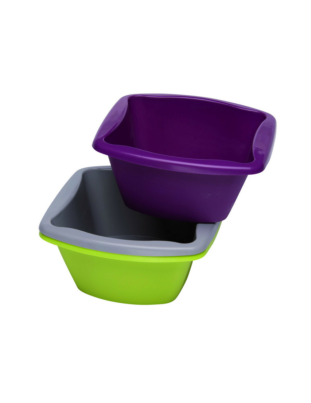 Cuvette caree polypro 6litres - roulor