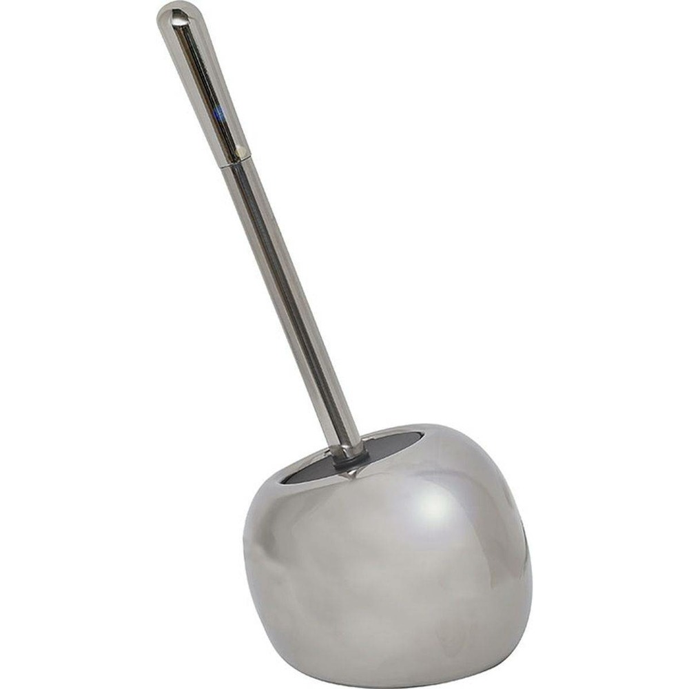 Brosse wc dolomite forme boule - chrome