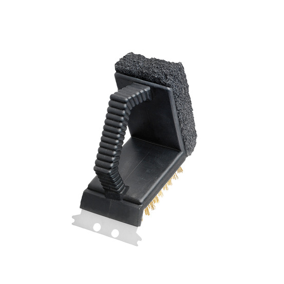 Brosse de nettoyage 3-en-1 pour barbecue patton