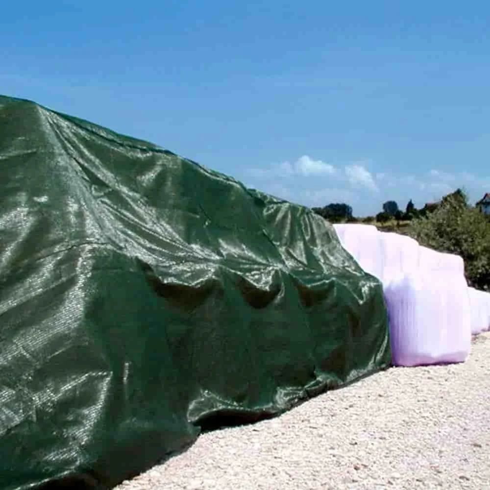 Filet de protection balles de foin et ensilage, 8 x 25 m, 200m², haute résistance uv