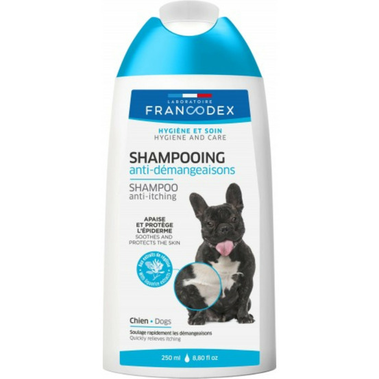 Shampooing anti-démangeaisons 250 ml pour chiens