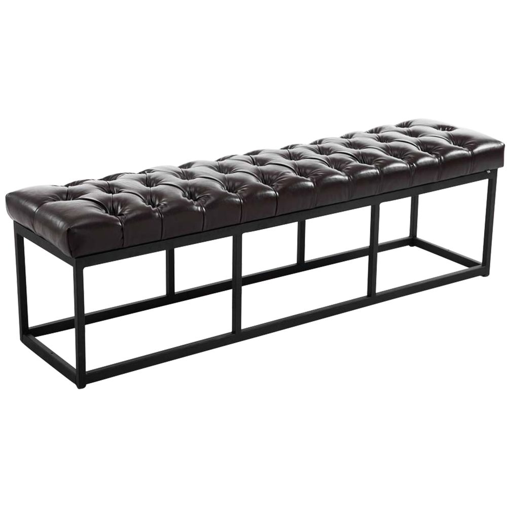 Banc amun en cuir artificiel b150