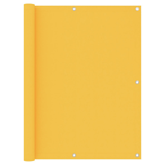 Écran de balcon jaune 120x300 cm tissu oxford