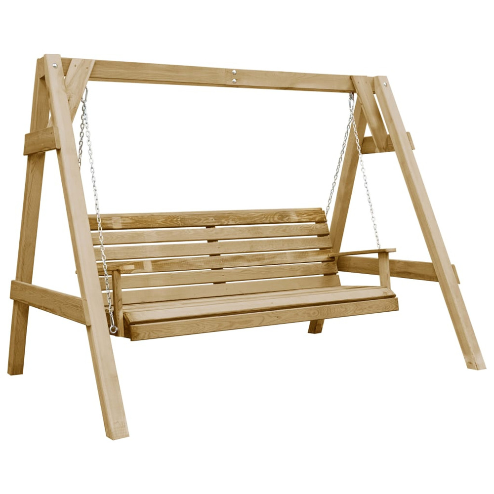 BALANCOIRE JARDIN BOIS DE P-(865875)