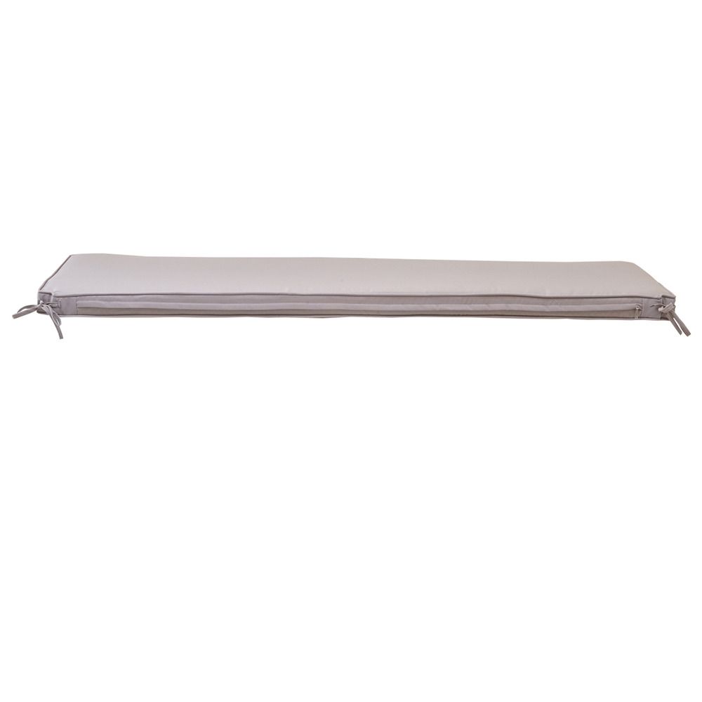 Coussin taupe pour banc 150 cm