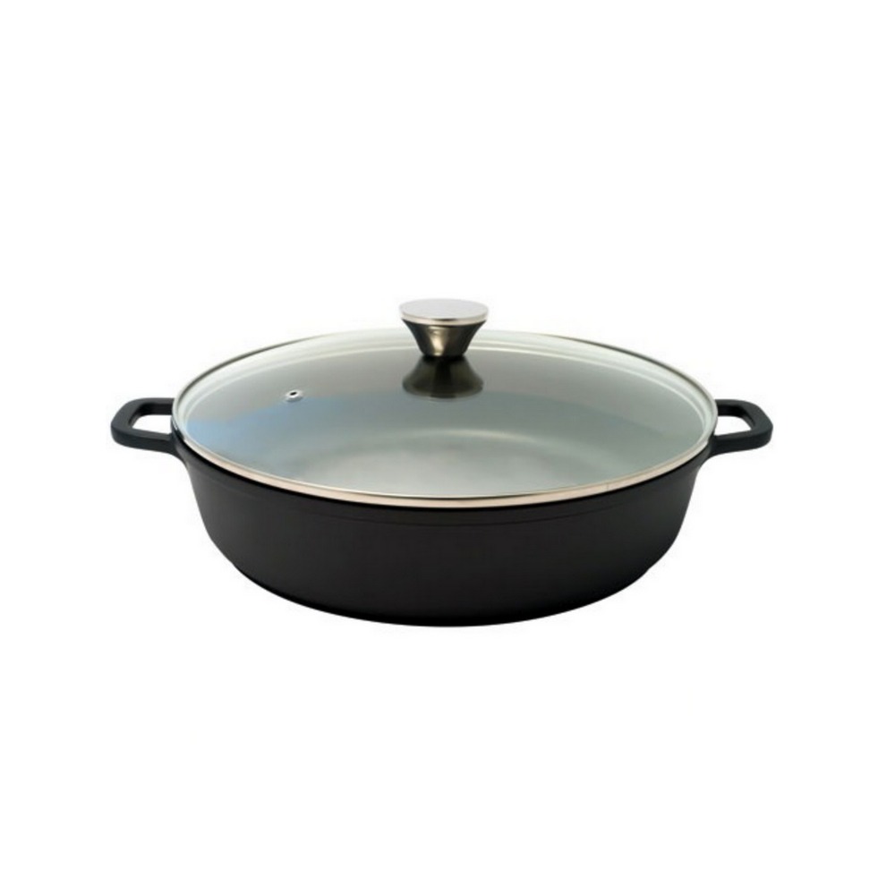 Cocotte en fonte 36cm 6.5l noir - 384941