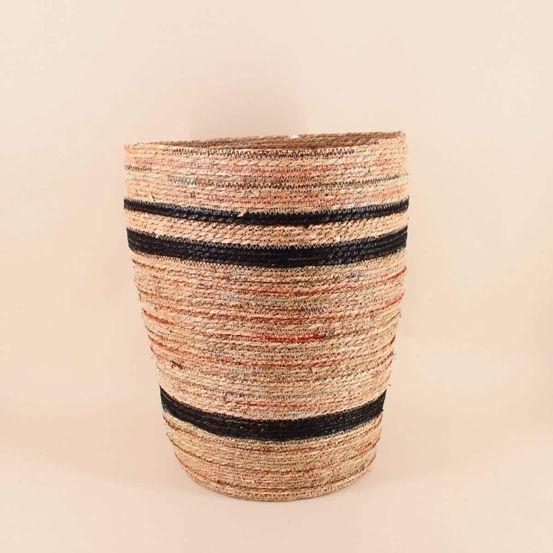 Panier haut en fibres naturelles 40x51cm