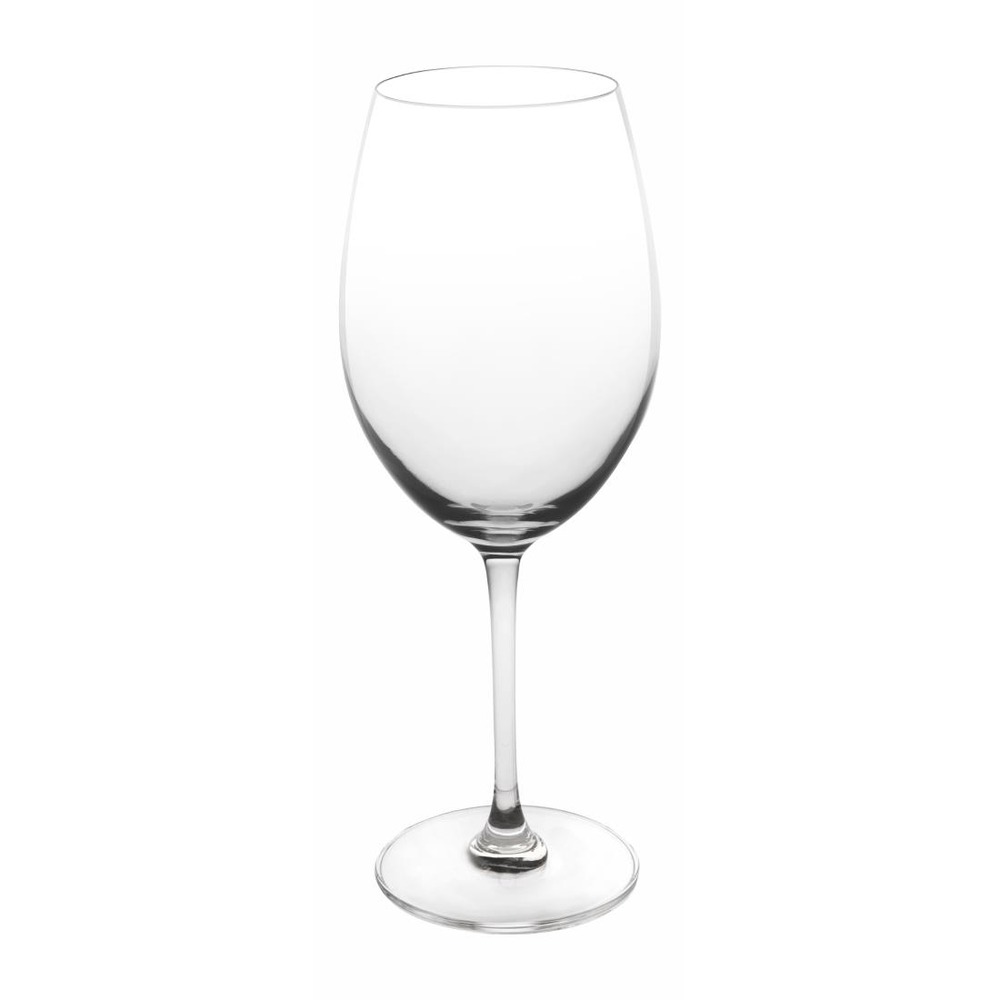 Verres à vin rouge en cristal novello 470ml - lot de 6 - olympia